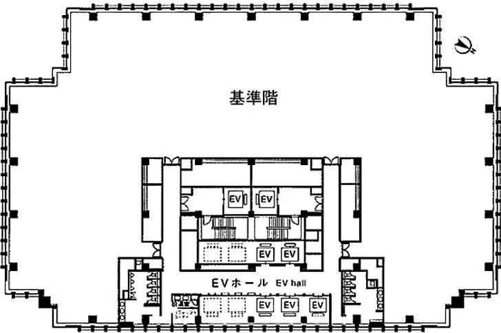 赤坂ガーデンシティ 6階2AB 平面図