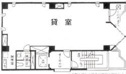 菅家ビル(スガヤ) 2階 平面図
