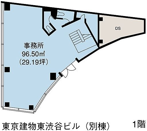 東京建物東渋谷ビル 別棟1階 2階 58 38坪 の情報 賃貸オフィス 貸事務所 東京ベストオフィス Tokyo Best Office