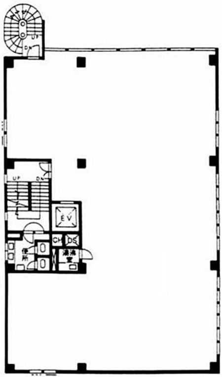 近文ビル 2階 平面図