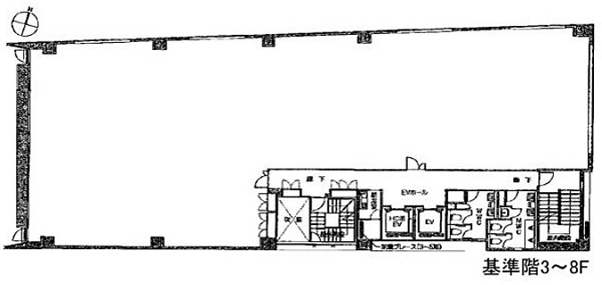 TODA BUILDING青山 5階 平面図