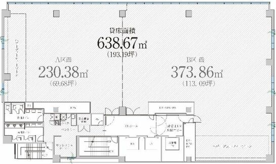 PMO EX 日本橋茅場町 12階 平面図