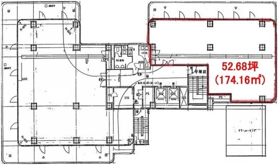 浜松町262ビル(旧:藤和浜松町ビル) 8階 平面図