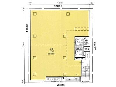11階(店舗限定)の間取り画像