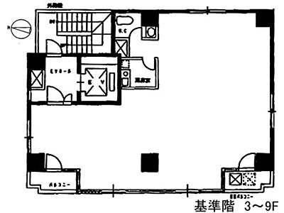 3階の間取り画像