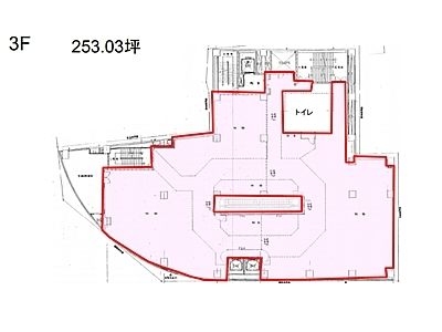 3階(店舗可)の間取り画像