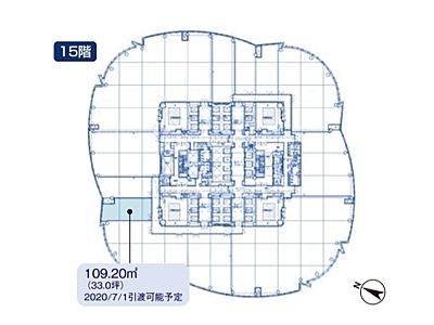 15階の間取り画像