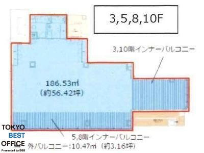 5階の間取り画像
