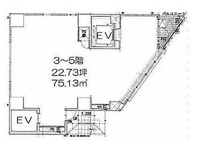 3階(店舗限定)の間取り画像