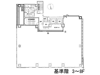 8階の間取り画像